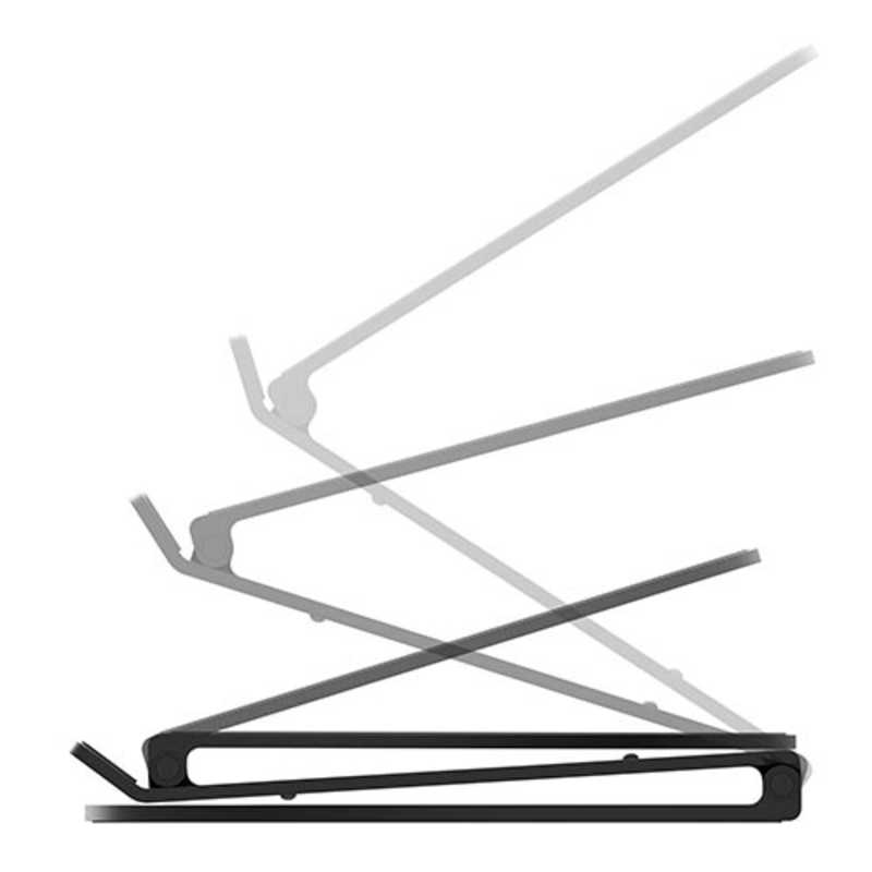 TWELVESOUTH TWELVESOUTH ノートパソコンスタンド[MacBook対応]Curve Flex - Black マットブラック TWS-ST-000076 TWS-ST-000076