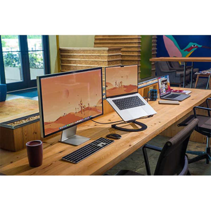 TWELVESOUTH TWELVESOUTH ノートパソコンスタンド[MacBook対応]Curve Flex - Black マットブラック TWS-ST-000076 TWS-ST-000076