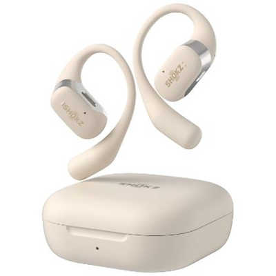 SHOKZ OPENFIT ワイヤレスイヤホン ベージュ SHOKZ 完全ワイヤレスイヤホン OpenFit ベージュ