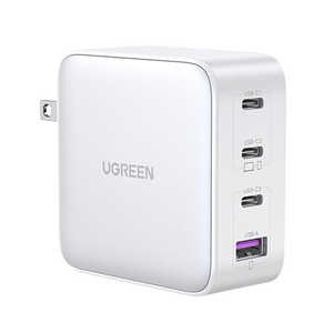 UGREEN Nexode 急速充電器 100W GaN 3C1A 4ポート 15336 ［4ポート /USB Power Delivery対応 /GaN(窒化ガリウム) 採用］ UGROT000004