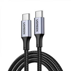 UGREEN USB-C to USB-C }[dP[u 100W ubN 3m 90120 mUSB Power DeliveryΉn UGR-OT-100009