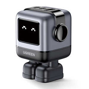 UGREEN Uno RG ®Ŵ 65W 15570 3ݡ /USB Power Deliveryб /GaN(ⲽꥦ) ѡ ᥿å졼 UGR-OT-000026