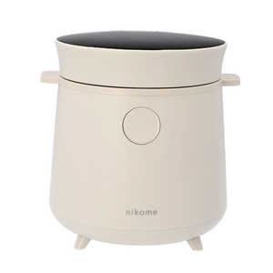ヴァーテックス nikome マルチライスクッカー 炊飯器 グレー NIKOMERICE
