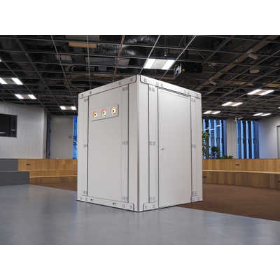 川上産業 簡易防音室(組み立てオプション付き) ホワイト ONEZWHOP の