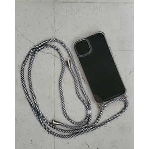 アクロス iPhone 13 ネックショルダー付クリアケース3 メッシュ AIC22-SH13-03 アクロス iPhone 13 ネックショルダー付クリアケース3 メッシュ AIC22-SH13-03