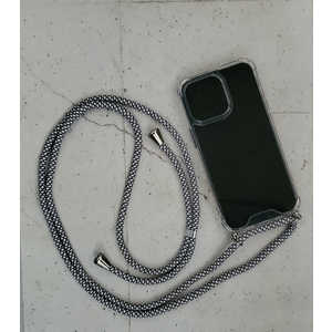アクロス iPhone 13Pro ネックショルダー付クリアケース3 メッシュ AIC22-SH13P-03 アクロス iPhone 13Pro ネックショルダー付クリアケース3 メッシュ AIC22-SH13P-03