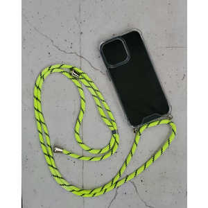 アクロス iPhone 13Pro ネックショルダー付クリアケース4 イエロー AIC22-SH13P-04 アクロス iPhone 13Pro ネックショルダー付クリアケース4 イエロー AIC22-SH13P-04