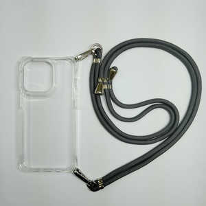 �A�N���X iPhone 14 Pro �V�����_�[�t�N���A�P�[�X 4�p �O���[ AIC22-SH14PGY