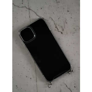 アクロス iPhone 13 ハードケース クリア ネックショルダーストラップ取り付け金具付 AIC22-SH13 アクロス iPhone 13 ハードケース クリア ネックショルダーストラップ取り付け金具付 AIC22-SH13