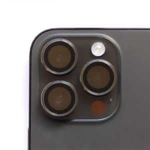 アクロス iPhone 15Pro/15ProMax 9Hレンズカバー ブラック ALC2315PBK アクロス iPhone 15Pro/15ProMax 9Hレンズカバー ブラック ALC2315PBK