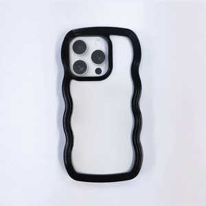 �A�N���X iPhone 15Pro moco �t���[���P�[�X �u���b�N AIC23MC15PBK