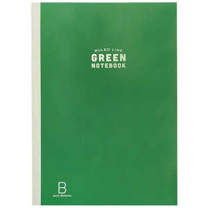 クラスタージャパン 「目に優しいグリーンノート」横罫ノート IAN31