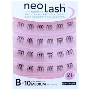 ビューティーネイラー neo lash(ネオラッシュ)Bタイプ 毛量ミディアム 10mm ミディアム ブラック NEX-5B