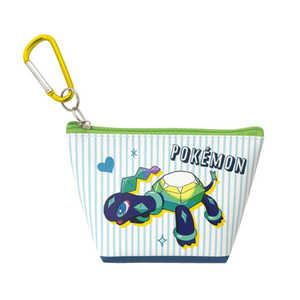 ケイカンパニー ポケットモンスター 船型ミニポーチ(カラビナ付き) テラパゴス PM-FMP6-TP