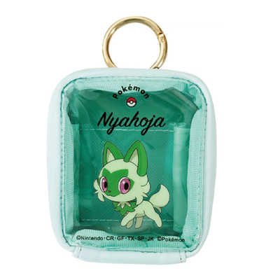 ケイカンパニー ポケットモンスター カラビナ付きミニポーチ ニャオハ