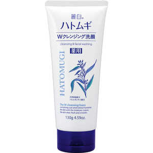 熊野油脂 麗白 薬用ハトムギWクレンジングフォーム 130g 熊野油脂 麗白 薬用ハトムギWクレンジングフォーム 130g