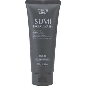 熊野油脂 DEVE MEN(ディブメン)炭洗顔フォーム 130g DMスミセンガンフオム