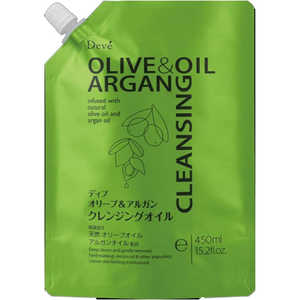 熊野油脂 ディブ オリーブ&アルガン クレンジングオイル つめかえ用 500ml 