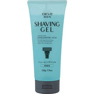 熊野油脂 DEVE MEN(ディブメン)シェービングジェル 220g 熊野油脂 DEVE MEN(ディブメン)シェービングジェル 220g