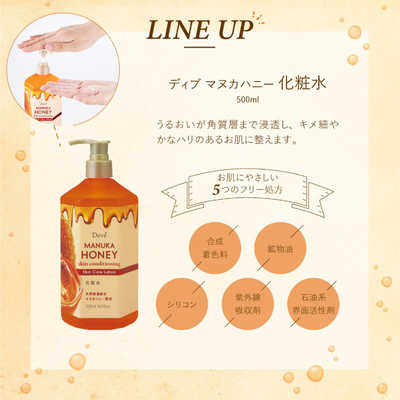 熊野油脂 ディブ マヌカハニー ボディミルク 500mL の通販 - カテゴリ