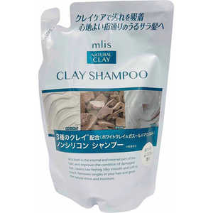 インタービューティー mlis ナチュラルクレイシャンプー詰替 400ml