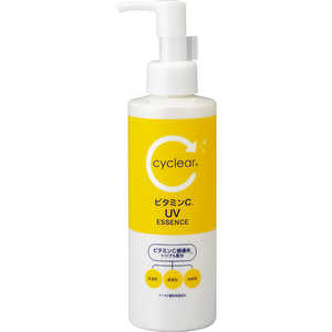 熊野油脂 cyclear ビタミンC ライトアップUVエッセンスポンプ 180ml 熊野油脂 cyclear ビタミンC ライトアップUVエッセンスポンプ 180ml