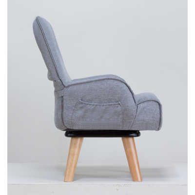 お尻にやさしくフィットする回転ソファ ハイタイプ ブルー お尻にやさしくフィットする回転ソファ ハイタイプ ブルー