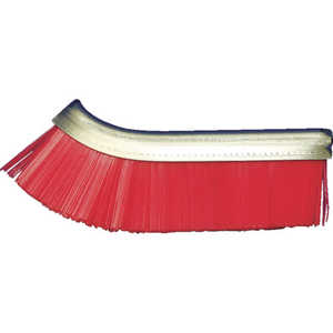 バーテック バーキュート衛生管理用ミゾッコブラシ スペア ソフト 赤 61441101