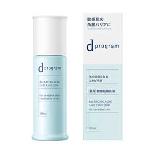 資生堂 dプログラム (ディープログラム) バランス＆アクネケア Ｅジョン EX(医薬部外品) (100ml) 
