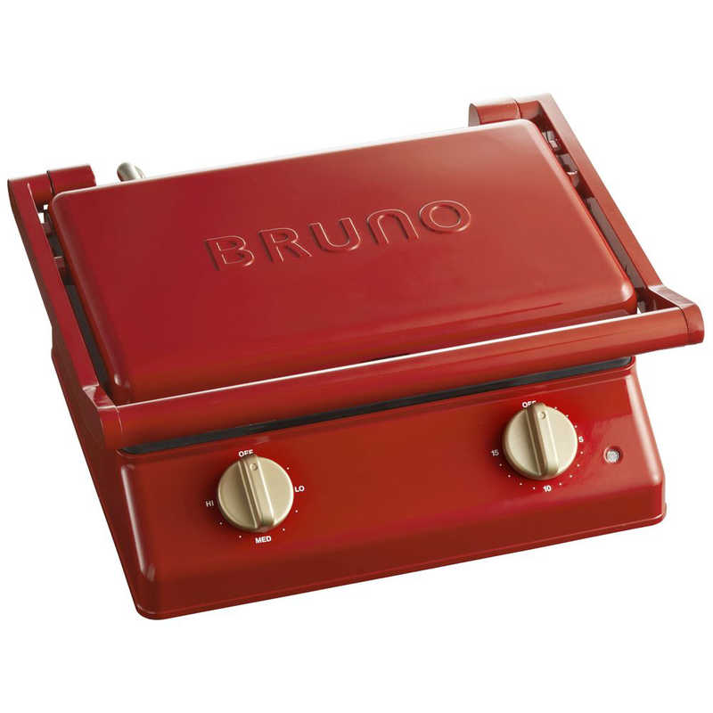 BRUNO　ブルーノ BRUNO　ブルーノ グリルサンドメーカー ダブル BOE084-RD BOE084-RD