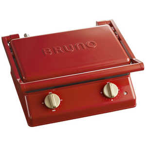 BRUNO　ブルーノ グリルサンドメーカー ダブル BOE084-RD