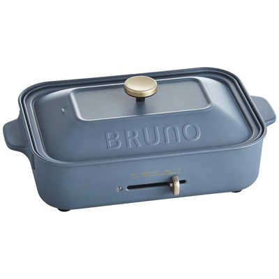 【美品】BRUNO ホットプレート 限定色ナイトブルー　BOE021 BRUNO ブルーノ コンパクトホットプレート Holidayカラー限定 NGTBL