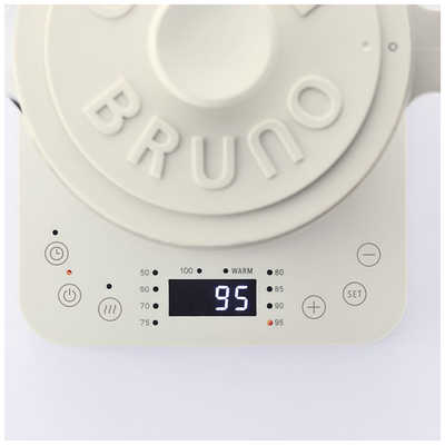 BRUNO ブルーノ 温度調節マルチケトル BRUNO crassy+ [1.0L] BOE103-WH