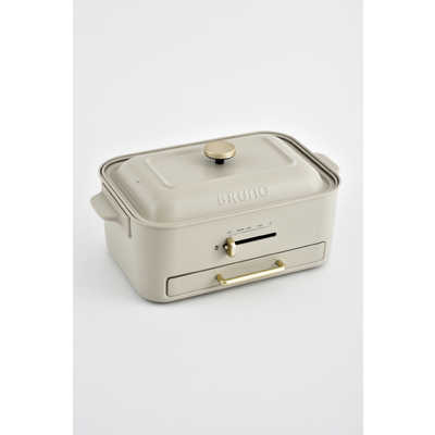 BRUNO ブルーノ コンパクトグリルホットプレート グレージュ