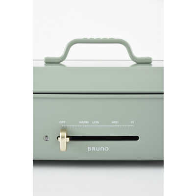 BRUNO コンパクトホットプレート グランデ グロリアスグリーン　BOE026 BRUNO ブルーノ GLGR ホットプレートグランデサイズ グロリアス