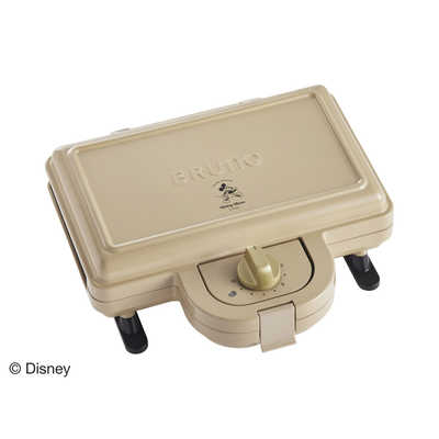 BRUNO ブルーノ DISNEY ホットサンドメーカーダブル BOE136-BE の通販