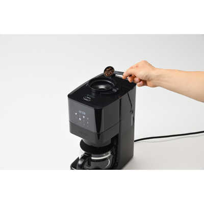 BRUNO ブルーノ コーン式ミル付き全自動コーヒーメーカー -BK ［全自動