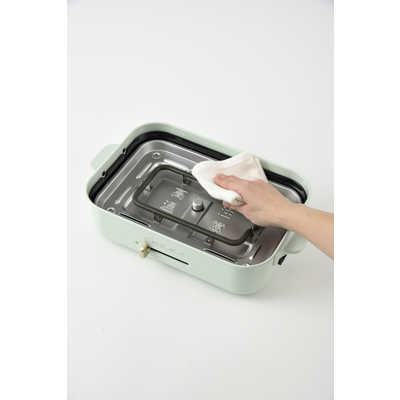 BRUNO ブルーノ コンパクトホットプレート WAKAKUSA (限定カラー