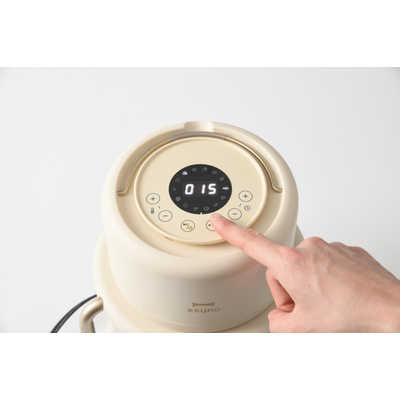 BRUNO ブルーノ ガラスエアフライヤー アイボリー BOE122-IV の通販