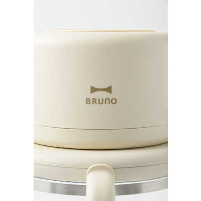 BRUNO ブルーノ ガラスエアフライヤー アイボリー BOE122-IV の通販
