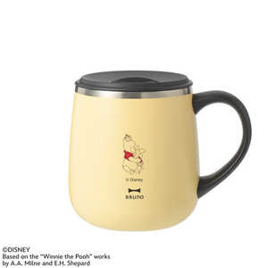 BRUNO　ブルーノ BRUNO Pooh蓋つきステンレスマグshort BHK262-POOH-HNYE