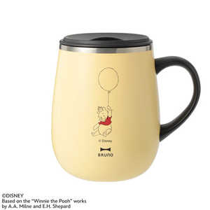 BRUNO　ブルーノ BRUNO Pooh蓋つきステンレスマグtall BHK263-POOH-HNYE