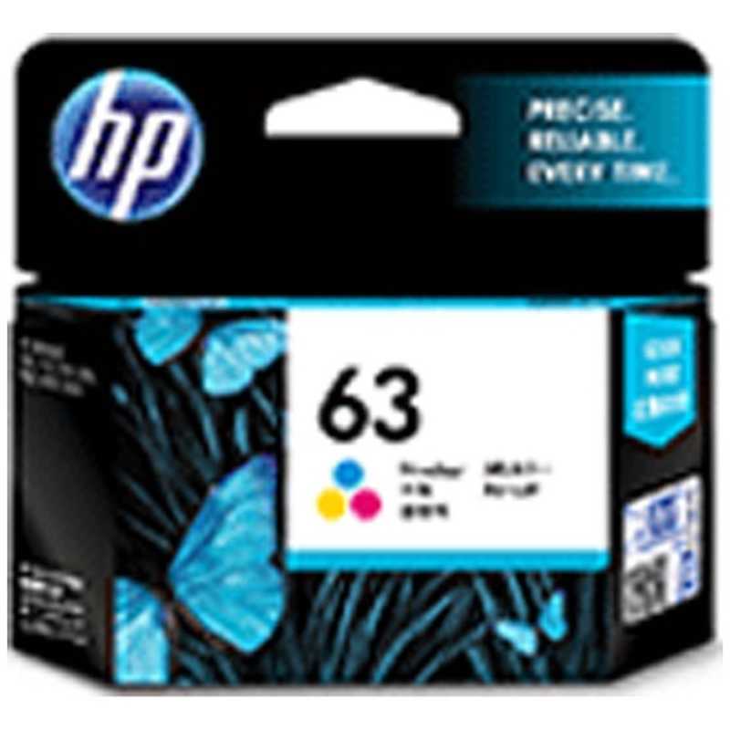 HP HP (純正)HP 63 インクカートリッジ(カラー) F6U61AA F6U61AA