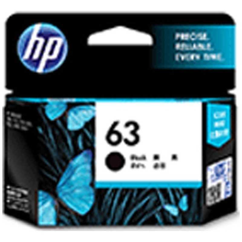 HP HP (純正)HP 63 インクカートリッジ(黒) F6U62AA F6U62AA
