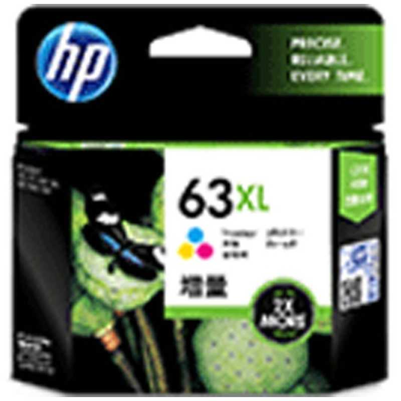 HP HP 純正 HP 63XL インクカートリッジ (カラー･増量) F6U63AA F6U63AA