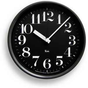 レムノス RIKI STEEL CLOCK ブラック 電波時計 WR08-25 BK (時計) 価格