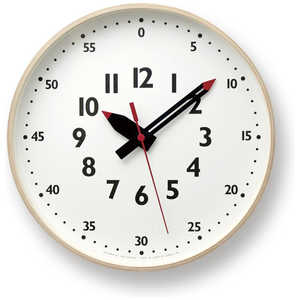タカタレムノス fun pun clock / Mサイズ ホワイト YD14-08M タカタレムノス fun pun clock / Mサイズ ホワイト YD14-08M