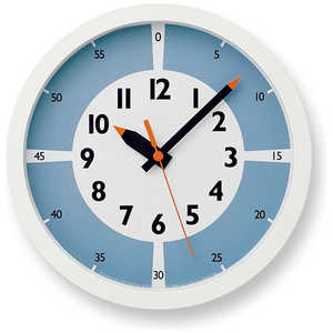 タカタレムノス Lemnos fun pun clock with color！ ライトブルー YD1501LBL