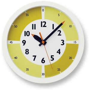 Υ fun pun clock with color!  YD1501YE