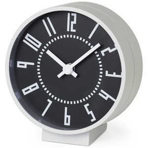 ＜コジマ＞ タカタレムノス Lemnos エキクロック 置時計ブラック ブラック TIL1908BK画像